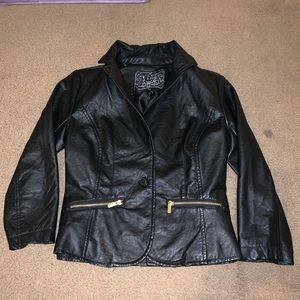 Leather jacket